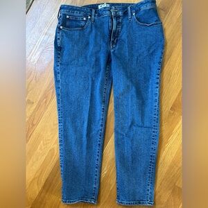 Madewell Women's Straight Leg Jeans - Blue Size 16W